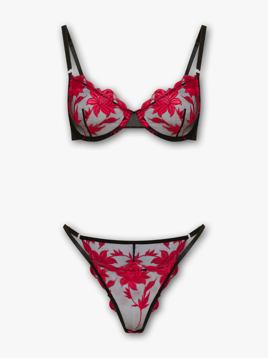 Flora lingerie set